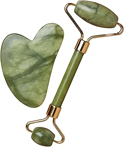 Gua Sha & Jade Roller Facial Tool