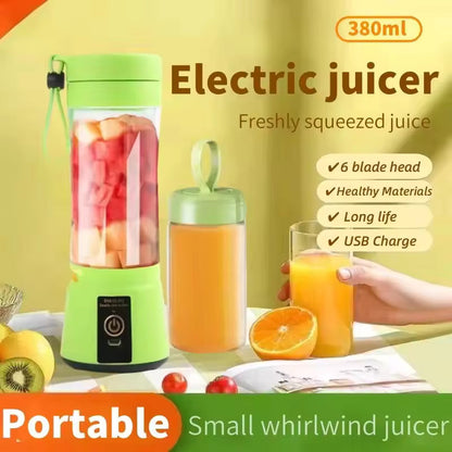 Portable Mini 6 Blade Juicer Blender